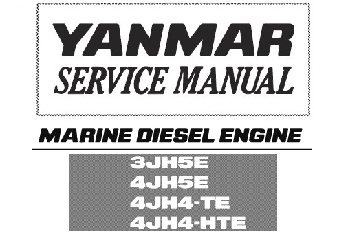 Werkstatthandbuch Servicemanual Yanmar 3JH2 Reihe 