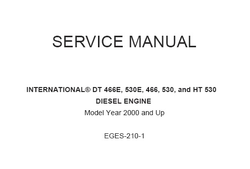 Dt466 Engine International Dt466 Fuel System Diagram - Wiring Diagram