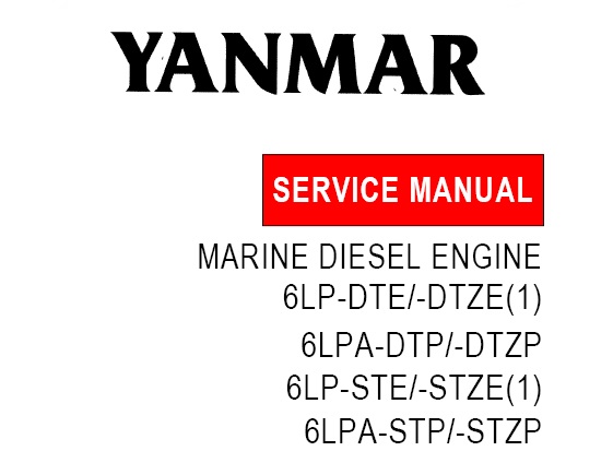 Yanmar 6ly2a stp parts manual