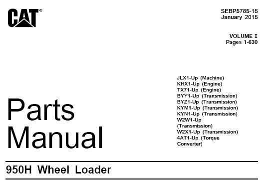 Parts Manual