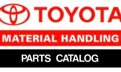 TOYOTA FORKLIFT PARTS MANUAL