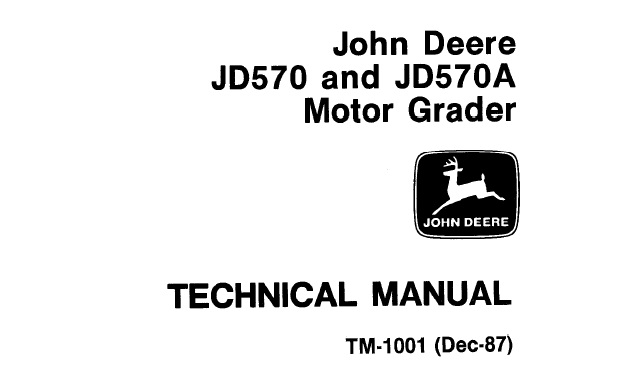 john deere technical manuals free download