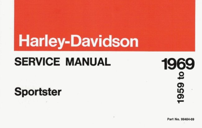 1959-1969 Harley-Davidson Sportster Service Repair Manual