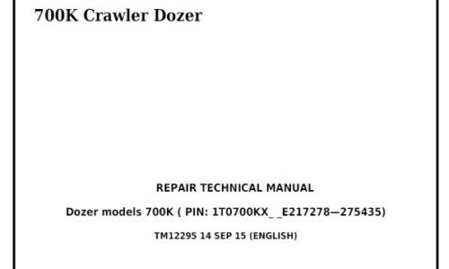 John Deere 700K