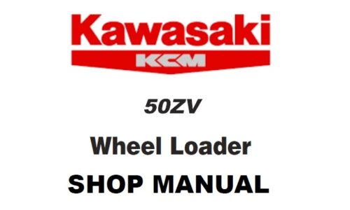 Kawasaki 50ZV Wheel Loader Service Repair Manual