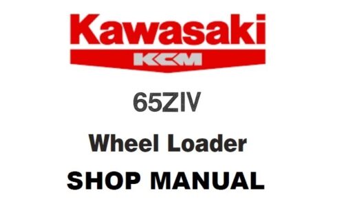 Kawasaki 65ZIV Wheel Loader Service Repair Manual
