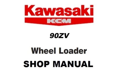 Kawasaki 90ZV Wheel Loader Service Repair Manual