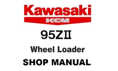 Kawasaki 95ZII Wheel Loader Service Repair Manual