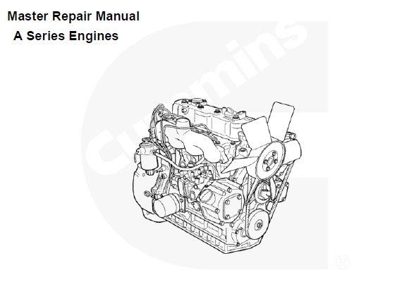 Cummins A1400, A1700, A2000, A2300, A2300T Repair Manual