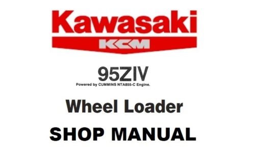 Kawasaki 95ZIV Wheel Loader Service Repair Manual