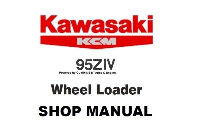 Kawasaki 95ZIV Wheel Loader Service Repair Manual