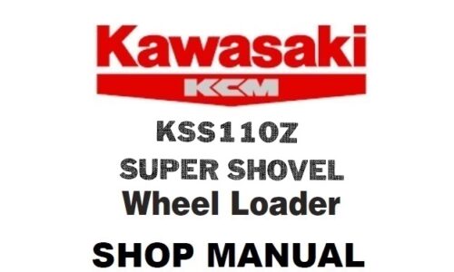Kawasaki KSS110Z Super Shovel Service Repair Manual