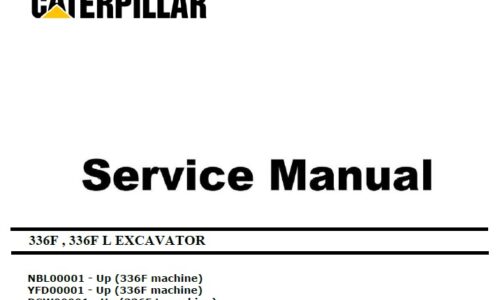 Caterpillar Cat 336F L (NBL, YFD, DSW, LCL, C9.3 Engine) Hydraulic Excavator