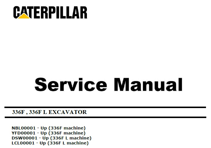 Caterpillar Cat 336F L (NBL, YFD, DSW, LCL, C9.3 Engine) Hydraulic Excavator