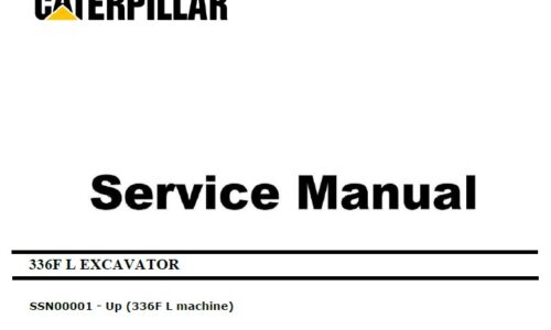 Caterpillar Cat 336F L (SSN, C9.3) Excavator