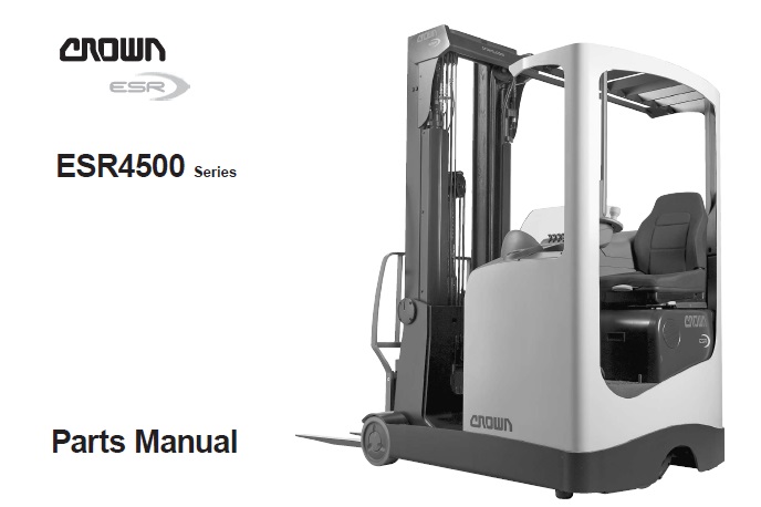 Crown ESR4500 Series Forklift Parts Manual