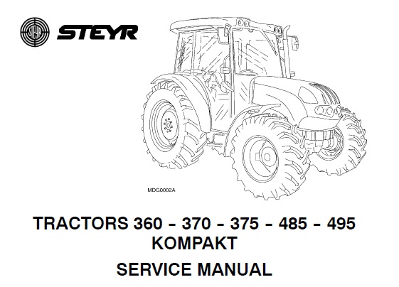 Steyr 360, 370, 375, 485, 495 KOMPAKT