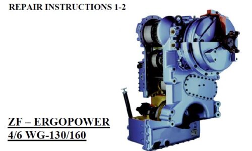 ZF 4 WG-130, 4 WG-160 & 6 WG-160 Transmission Repair Manual