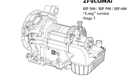 ZF HP 500, HP 590, HP 600 (Long version) Repair Manual