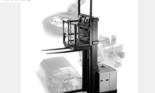 Crown SP3500 Series AC Traction Forklift Parts Manual