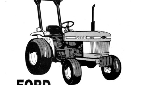 Ford 1310, 1510, 1710 Tractors Service Repair Manual