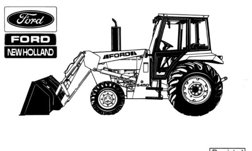 Ford 250C, 260C, 345D, 445D, 545D Tractor Service Manual