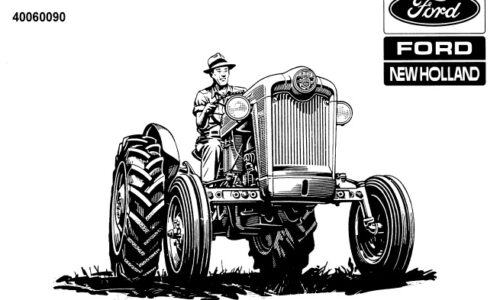 Ford 600, 700, 800, 900, 501, 601, 701, 801, 801, 1801, 2000, 4000 Tractor Service Manual