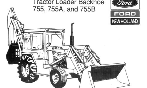 Ford 755, 755A, 755B Tractor Service Repair Manual