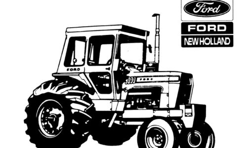 Ford 8000, 9000, 8600, 9600 Tractors Service Repair Manual