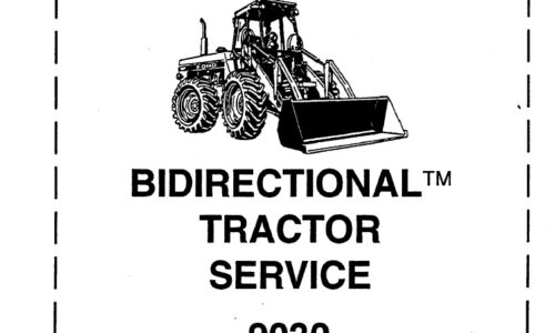 Ford 9030 Bidirectional Tractor Service Repair Manual