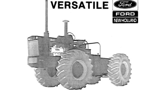 Ford D118 - G125, D145 (4 WD) Tractors Service Manual