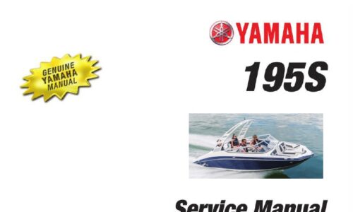 Yamaha 195S Boats Service Repair Manual