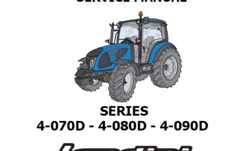 Landini 4-070D, 4-080D, 4-090D Tractor Service Repair Manual
