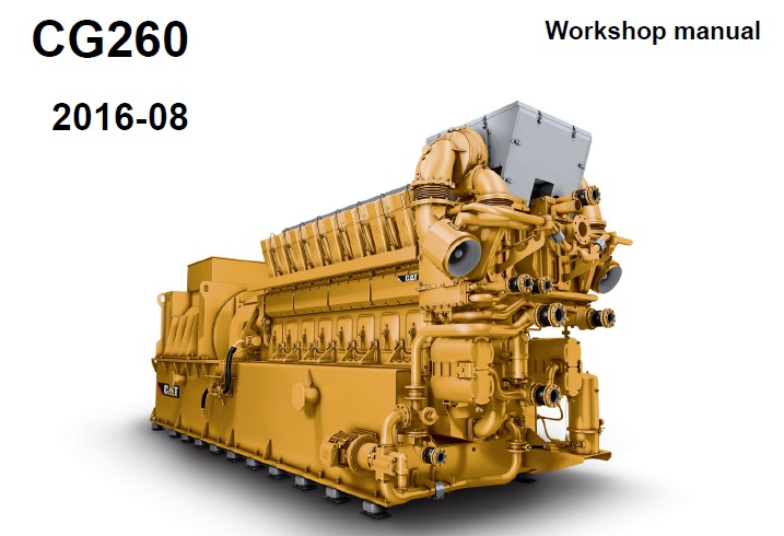 Caterpillar Cat CG260 Engine Workshop Manual