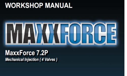 Navistar Maxxforce 7.2P Engine (4 Valves) Workshop Manual