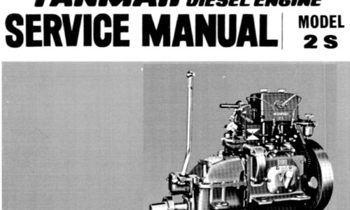 Yanmar 2S Model Diesel Engine Service Repair Manual