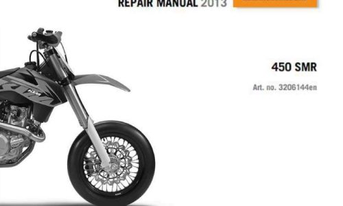 KTM 450 SMR Service Repair Manual 2013