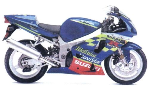 Suzuki GSX-R600 Motorcycle Service Manual (2001-2002)
