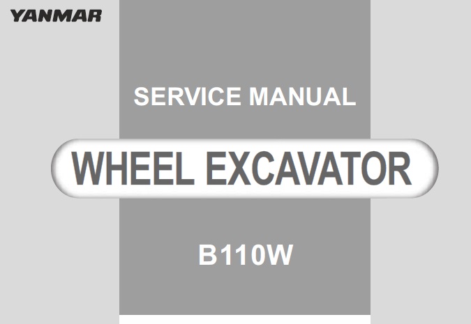 Yanmar B110W Wheel Excavator
