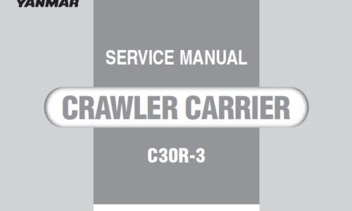 Yanmar C30R-3 Crawler Carrier